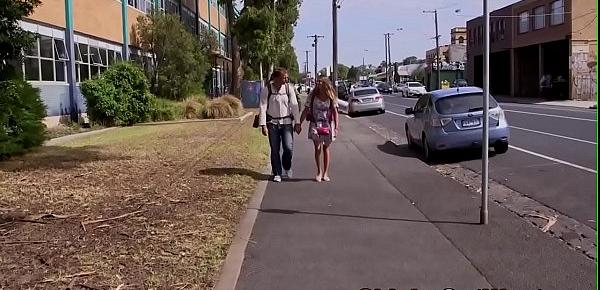  Aussie teen backpacker fucked